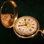 Reloj de Bolsillo en Oro 24k