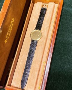 Reloj Vacheron Constantin Oro 30mm Diametro Doble Horario Doble Maquina Cuerda