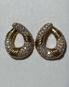 Pendientes Oro Y Brillantes Van Cleef Arpels